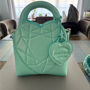 Tiffany & Co. Aqua Heart Mini Bag